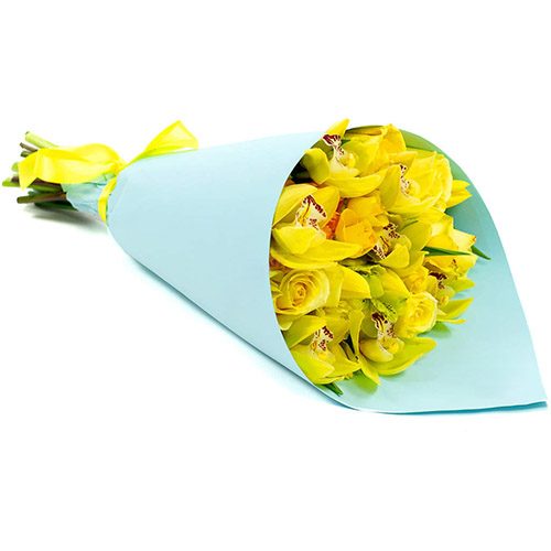 Фото товара Букет "Жёлтый вальс" в Днепре