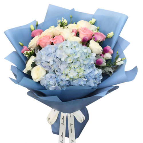 Фото товара Букет "Блакитна лагуна" в Днепре
