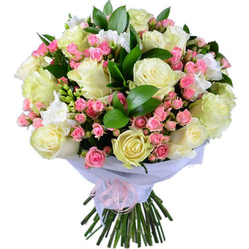Фото товара Букет "Бело-розовый" в Днепре