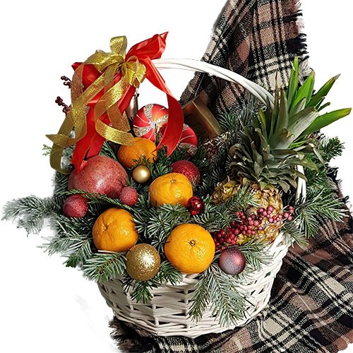 Фото товара Корзина "Весёлых праздников" в Днепре