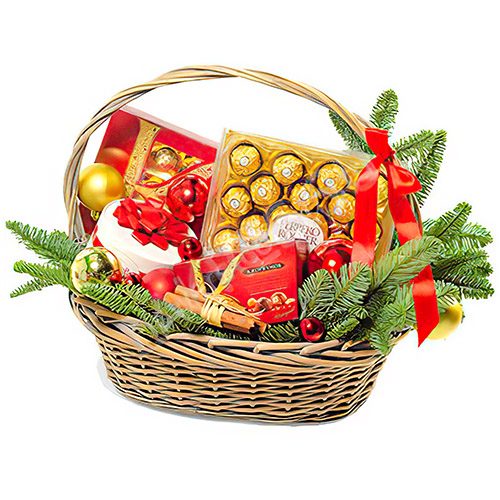 Фото товара Корзина "Сладкие праздники" в Днепре