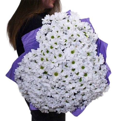 Фото товара Букет хризантем "Кохаю тебе" в Днепре