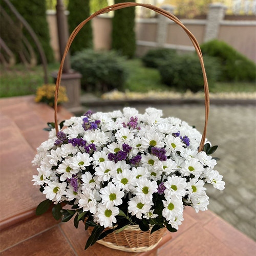 Фото товара Корзина «Поляна воспоминаний» в Днепре